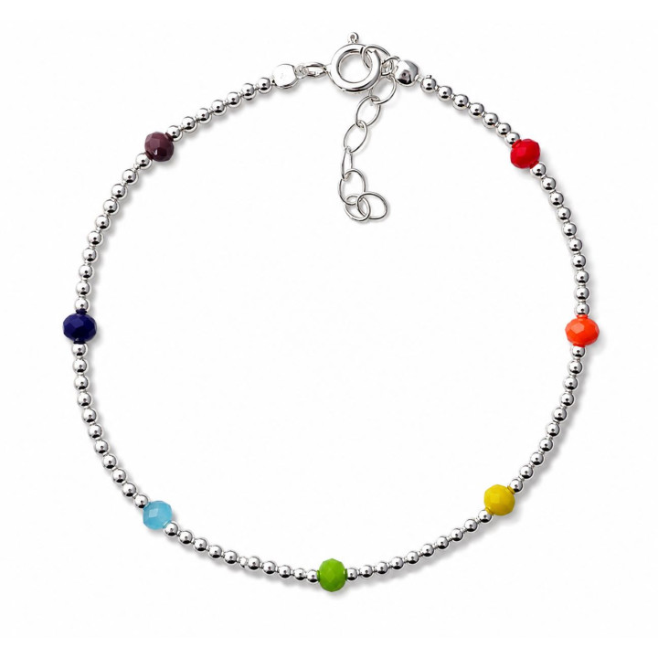 Pulsera bolas Chakras