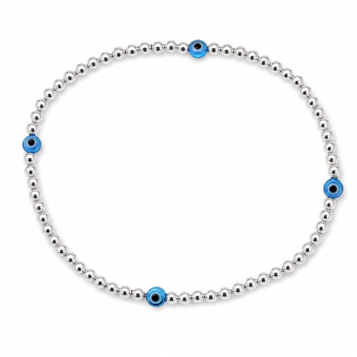 Pulsera elástica bolas ojo...