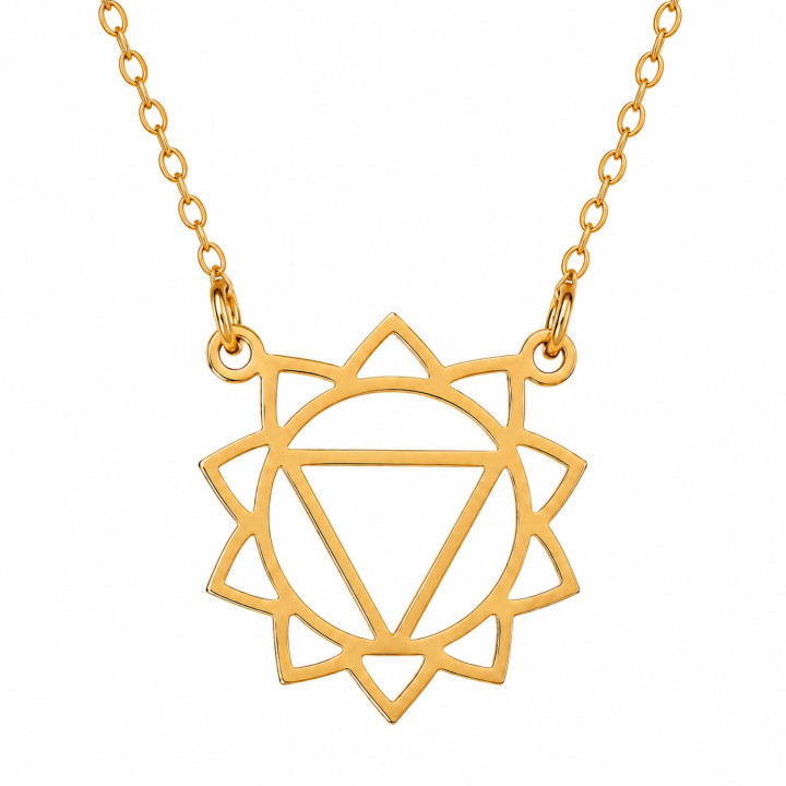 Gargantilla chakra plexo...