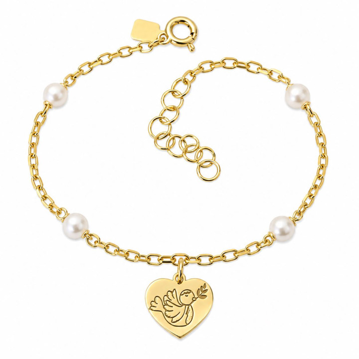 Pulsera chapada comunión...