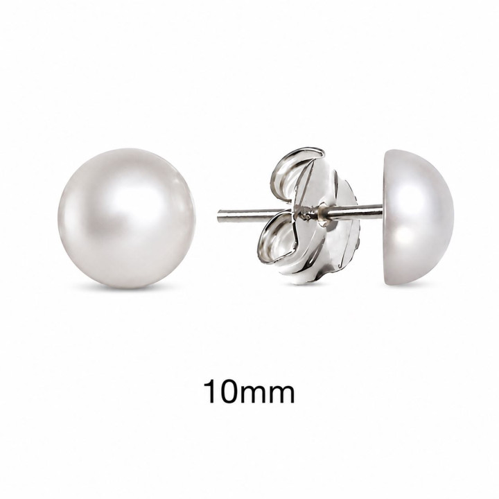 Pendiente m/perla 10mm