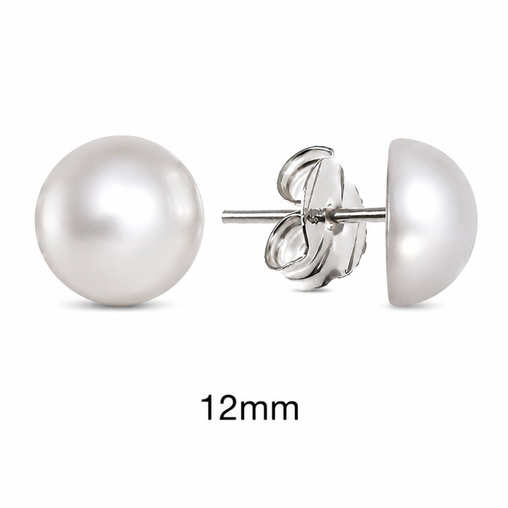 Pendiente m/perla 12mm
