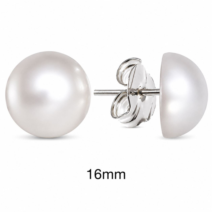 Pendiente m/perla 16mm