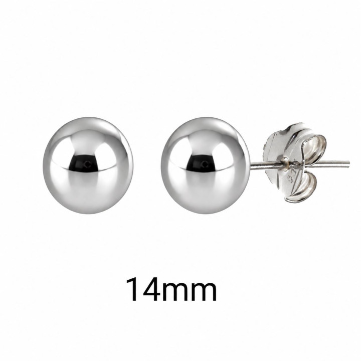 Pendiente bola 14mm