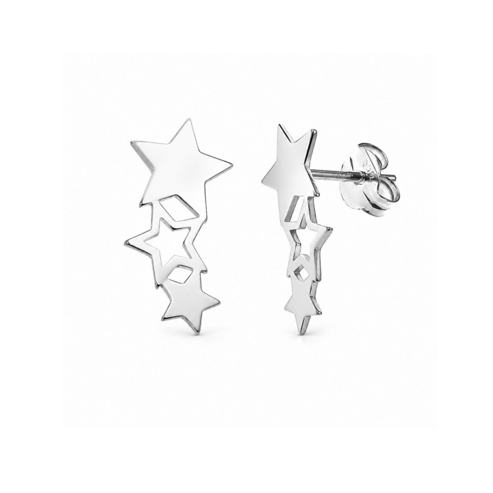Pendiente estrellas trepador