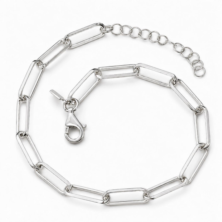 Pulsera forzada alargada