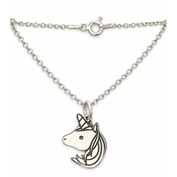 Gargantilla unicornio