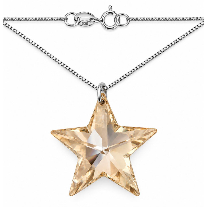 Gargantilla swarovski estrella